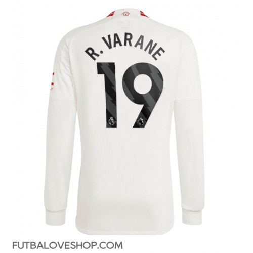 Dres Manchester United Raphael Varane #19 Tretina 2023-24 Dlhy Rukáv